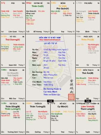 Lá số lấy chồng nước ngoài có cách cục như thế nào trong Tử vi đẩu số