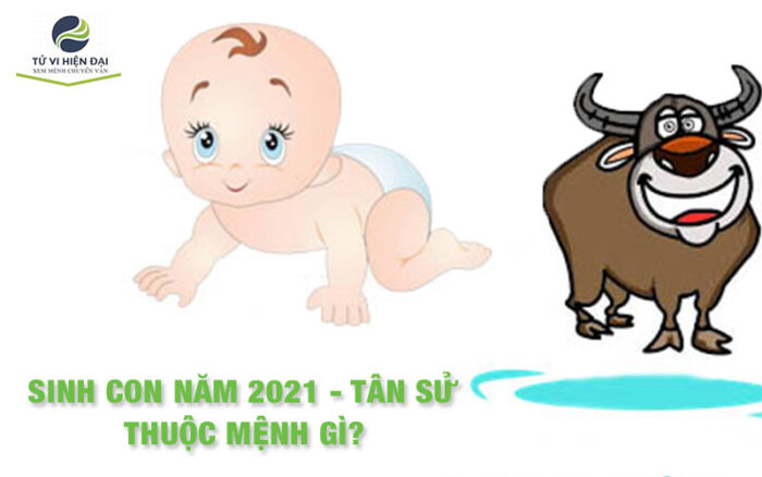 Sinh con năm 2021 mệnh gì