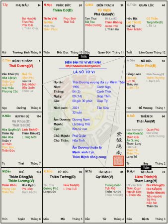 Lá số 26|: Thái Dương vượng địa cư mệnh thân bản lĩnh kém có vượt qua được cô độc ?