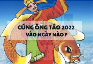 Năm 2022 cúng ông Táo ông Táo vào ngày nào?
