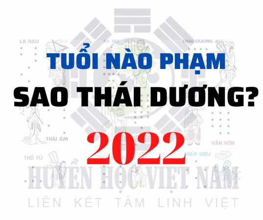 Những tuổi nào sẽ gặp sao Thái Dương chiếu mệnh năm 2022?