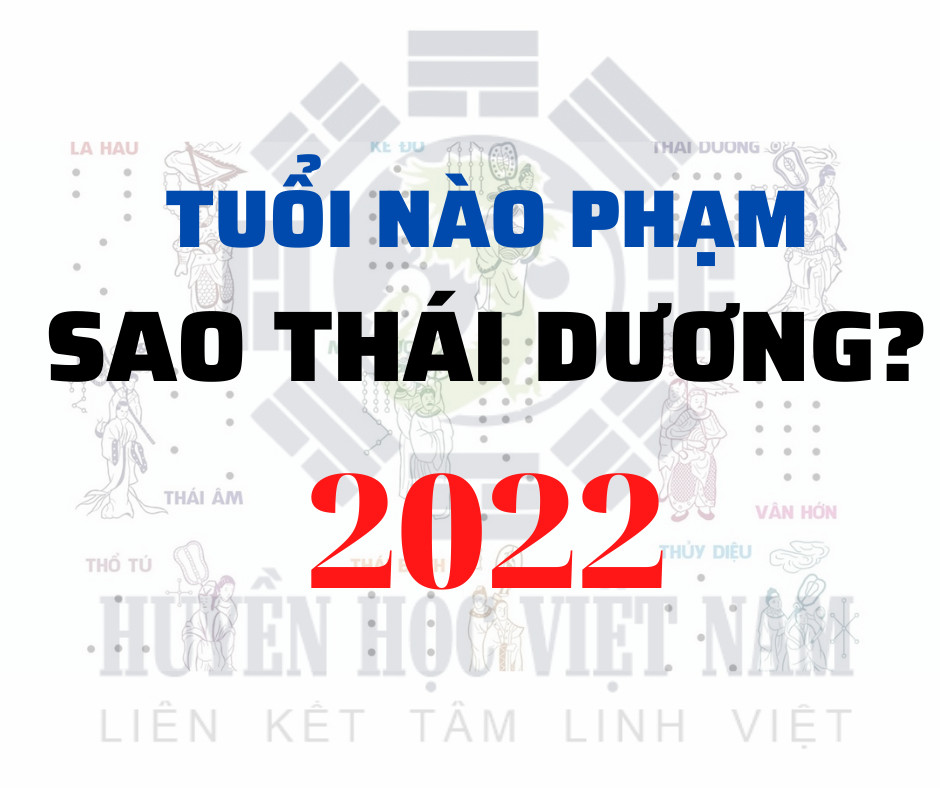 Để biết được sao Thái Dương chiếu mệnh năm 2022 đối với nam và nữ thì người ta xác định dựa vào tuổi âm lịch và giới tính