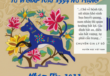 Xem tử vi tuổi Giáp Tuất 1994 năm 2022 nữ mạng