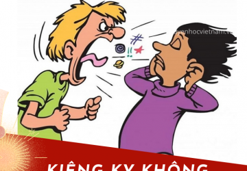 10 điều kiêng kỵ trong ngày Tết bạn tuyệt đối nên tránh