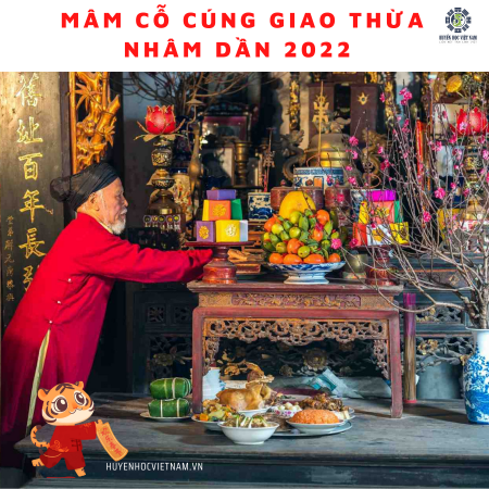Hướng dẫn làm mâm cỗ cúng giao thừa 2022