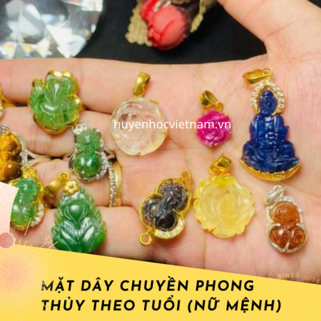 mặt dây chuyền phong thủy