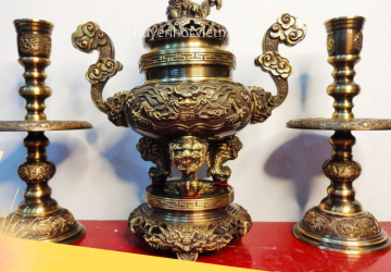 Tại sao trên bàn thờ gia tiên luôn phải có đỉnh đồng?