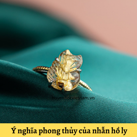 Ý nghĩa phong thủy của nhẫn hồ ly