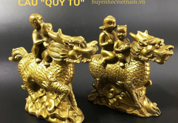 Tìm hiểu về kỳ lân tống tử, vật phẩm phong thủy cầu 'quý tử'