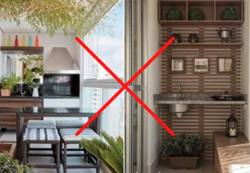 đặt bếp ở ban công