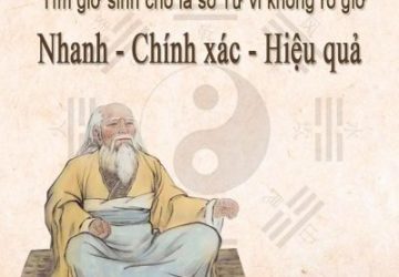 Xác định giờ sinh