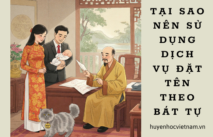 Sử dụng dịch vụ đặt tên chuyên nghiệp giúp: Luận giải chính xác Bát Tự để xác định hành vượng – suy.