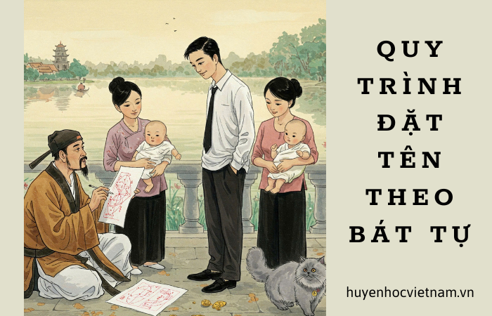 Quy Trình Đặt Tên Theo Bát Tự Phân tích lá số Bát Tự giúp Xác định sự cân bằng của ngũ hành trong giờ, ngày, tháng, năm sinh của bé.