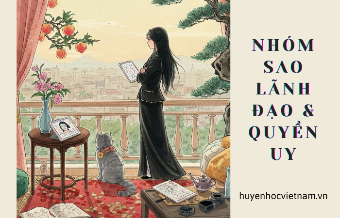 Nhóm Sao Lãnh Đạo & Quyền Uy (Tử Vi, Thiên Phủ, Thiên Tướng)