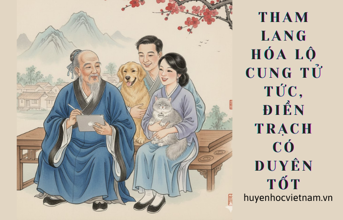 Cung Tử Tức, Cung Điền Trạch và duyên nuôi thú cưng trong Tử Vi