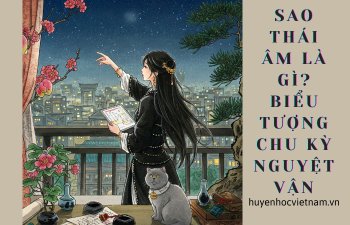 Sao Thái Âm là gì? Ý nghĩa sao Thái Âm qua chu kỳ Nguyệt vận và Tiết khí